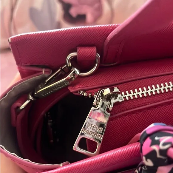 Steve Madden Mini Purse Crossbody Pink - Picture 8 of 13